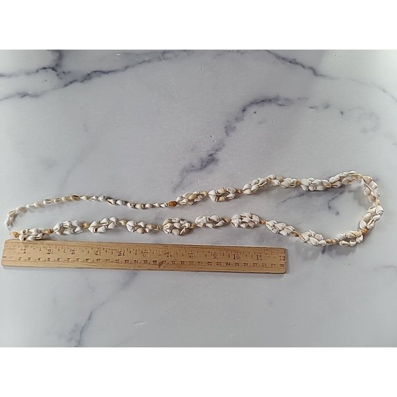 Vintage Shell Beaded Necklace - Picture 9 of 10